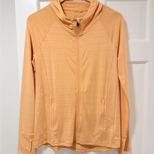 Athleta Coral Zip-Up Hooded Jacket